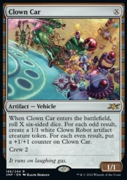 Clown Car UNF-186 Rare Excellent Deutsch