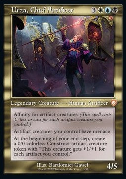 Urza, Chief Artificer BRC-2 Mythic Excellent Deutsch Foil