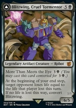 Blitzwing, Cruel Tormentor // Blitzwing, Adaptive Assailant BOT-4 Mythic Near Mint Englisch