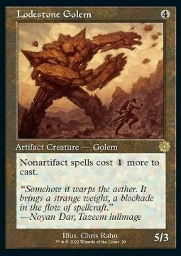 Lodestone Golem BRR-29 Rare Excellent Englisch
