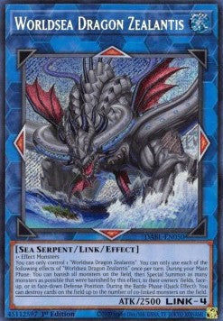 Worldsea Dragon Zealantis DABL-050 Secret Rare Near Mint Englisch 1. Auflage