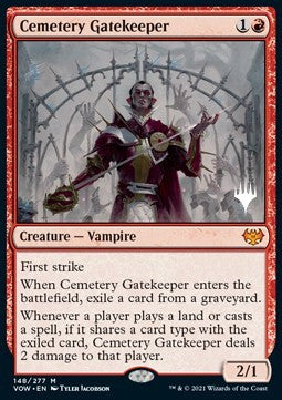 Cemetery Gatekeeper PVOW-148 Mythic Excellent Englisch