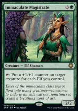 Immaculate Magistrate GN3-98 Rare Near Mint Englisch