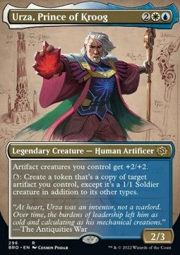 Urza, Prince of Kroog XBRO-296 Rare Near Mint Deutsch
