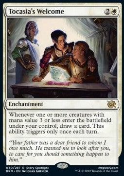 Tocasia's Welcome BRO-30 Rare Near Mint Englisch Foil
