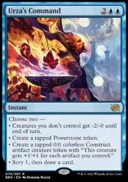 Urza's Command BRO-70 Rare Excellent Deutsch