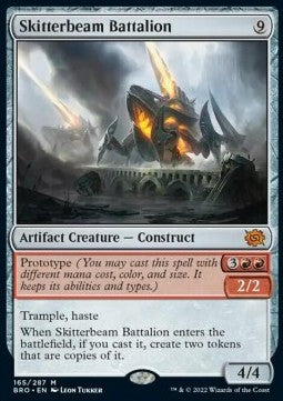 Skitterbeam Battalion BRO-165 Mythic Near Mint Englisch Foil