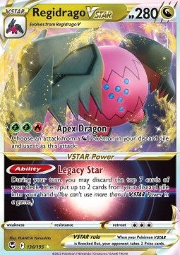 Regidrago VSTAR SIT-136 Ultra Rare Excellent Deutsch