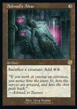 Ashnod's Altar BRR-4 Rare Near Mint Englisch