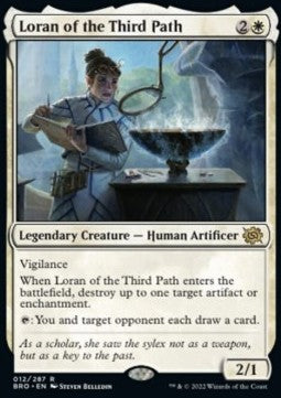 Loran of the Third Path BRO-12 Rare Near Mint Englisch Foil