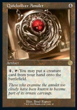 Quicksilver Amulet BRR-45 Rare Excellent Englisch Foil