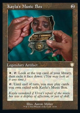 Kaylas Spieluhr BRC-15 Rare Near Mint Deutsch
