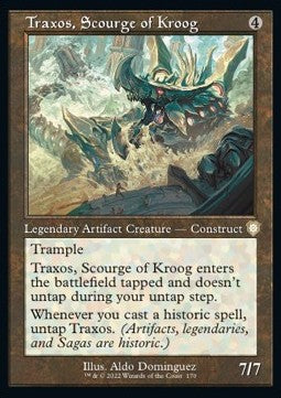 Traxos, Scourge of Kroog BRC-170 Rare Near Mint Englisch