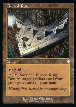Buried Ruin BRC-177 Uncommon Near Mint Englisch