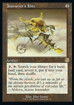 Journeyer's Kite BRR-25 Rare Near Mint Englisch
