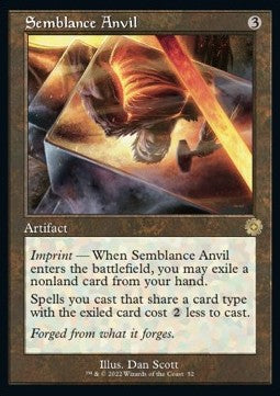Semblance Anvil BRR-52 Rare Near Mint Englisch