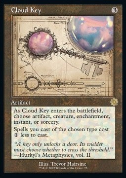 Cloud Key BRR-75 Rare Near Mint Englisch Foil