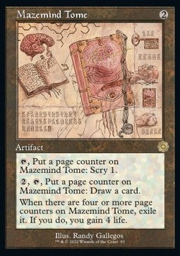 Mazemind Tome BRR-93 Rare Near Mint Englisch