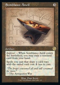 Semblance Anvil BRR-115 Rare Near Mint Englisch