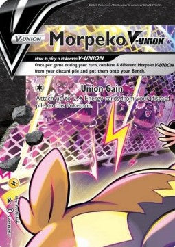 Morpeko V-UNION SWSH-287 Promo Near Mint Deutsch