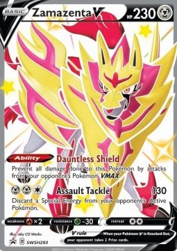 Zamazenta V SWSH-293 Promo Good Deutsch