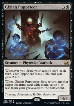 Gixian Puppeteer BRO-99 Rare Near Mint Englisch
