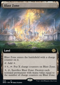 Blast Zone XBRO-369 Rare Near Mint Englisch Foil