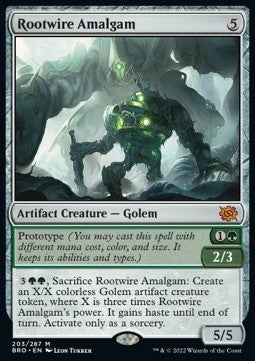 Rootwire Amalgam BRO-203 Mythic Excellent Deutsch