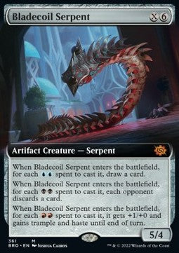 Bladecoil Serpent XBRO-361 Mythic Near Mint Englisch