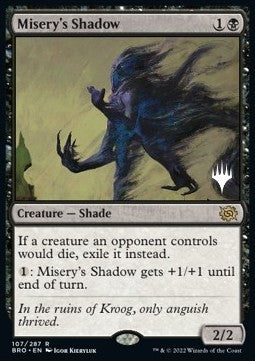 Schatten des Elends (V.2) PBRO-107 Rare Excellent Deutsch Foil