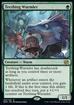 Zahnender Wurmling (V.2) PBRO-192 Rare Near Mint Deutsch