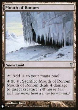 Mouth of Ronom ZNL-148 Uncommon Near Mint Englisch