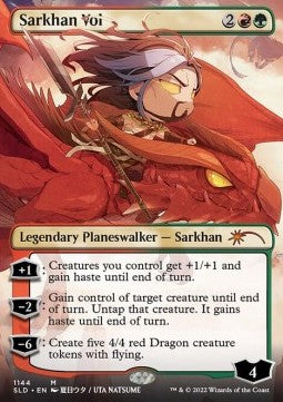 Sarkhan Vol SLDLILR-1144 Mythic Near Mint Englisch Foil