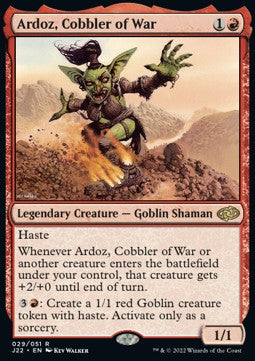 Ardoz, Cobbler of War J22-29 Rare Near Mint Englisch