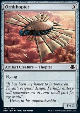 Ornithopter DMR-233 Common Near Mint Englisch