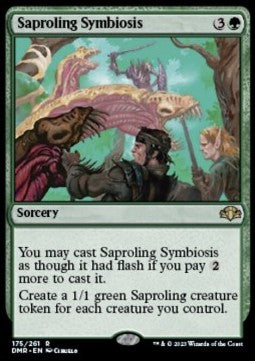 Saproling Symbiosis DMR-175 Rare Near Mint Englisch Foil