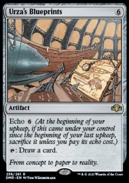 Urza's Blueprints DMR-238 Rare Near Mint Englisch
