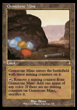 Gemstone Mine (V.1) XDMR-395 Rare Near Mint Englisch
