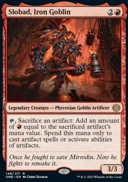 Slobad, Iron Goblin ONE-149 Rare Excellent Englisch