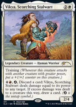 Vikya, Scorching Stalwart SLX-11 Rare Near Mint Englisch