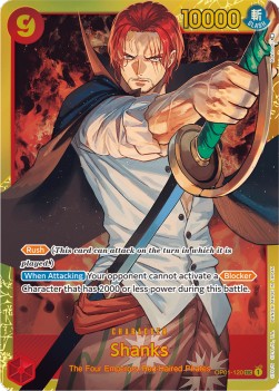Shanks (OP01-120) (V.1) OP01 Secret Rare Excellent Englisch