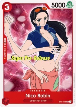 Nico Robin (ST01-008) (V.2) ST01 Common Near Mint Englisch