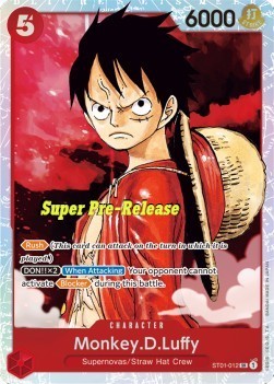 Monkey.D.Luffy (ST01-012) (V.2) ST01 Super Rare Near Mint Englisch