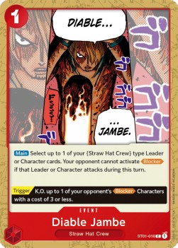 Diable Jambe (ST01-016) (V.1) ST-01 Common Near Mint Englisch