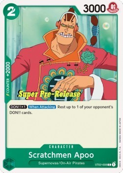 Scratchmen Apoo (ST02-008) (V.2) ST-02 Common Boosterfrisch Englisch