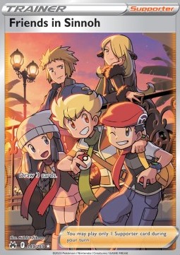 Freunde aus Sinnoh CRZ-149 Ultra Rare Good Deutsch