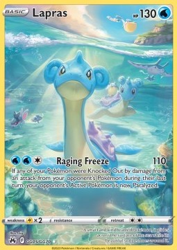 Lapras CRZ-GG05 Holo Rare Excellent Deutsch