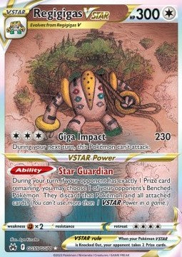Regigigas VSTAR CRZ-GG55 Ultra Rare Boosterfrisch Deutsch
