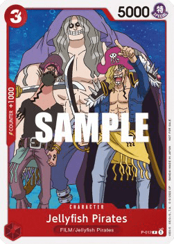 Jellyfish Pirates (P-012) P Promo Near Mint Englisch