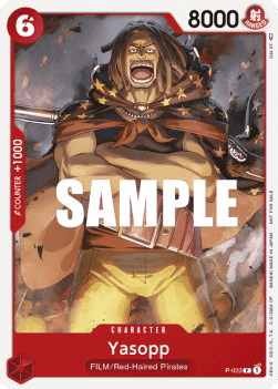Yasopp (P-023) P Promo Near Mint Englisch